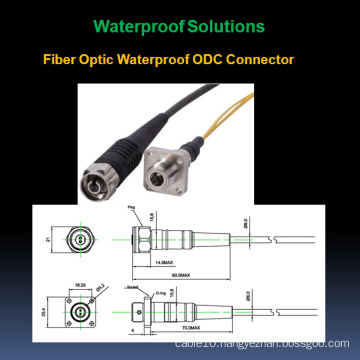 Fiber Optic Waterproof Odc Connector